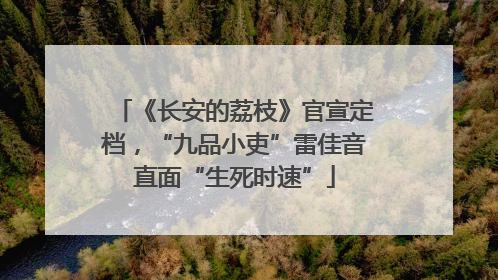 《长安的荔枝》官宣定档，“九品小吏”雷佳音直面“生死时速”