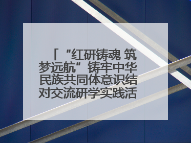 “红研铸魂 筑梦远航”铸牢中华民族共同体意识结对交流研学实践活动开营