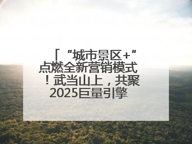 “城市景区+”点燃全新营销模式！武当山上，共聚2025巨量引擎城市生态大会！