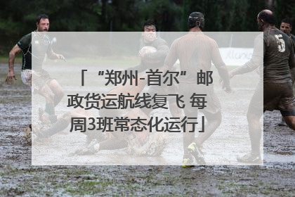 “郑州-首尔”邮政货运航线复飞 每周3班常态化运行
