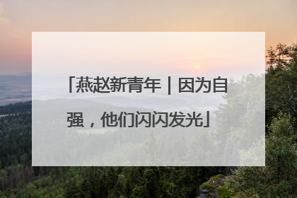 燕赵新青年｜因为自强，他们闪闪发光
