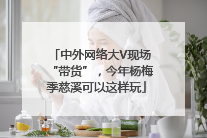 中外网络大V现场“带货”，今年杨梅季慈溪可以这样玩