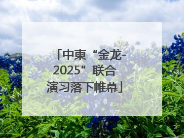 中柬“金龙-2025”联合演习落下帷幕