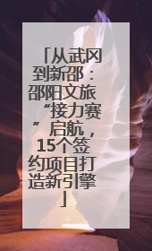 从武冈到新邵：邵阳文旅“接力赛”启航，15个签约项目打造新引擎