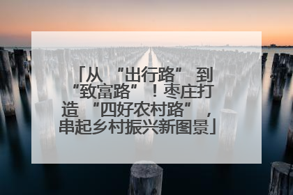从 “出行路” 到 “致富路”！枣庄打造 “四好农村路”，串起乡村振兴新图景