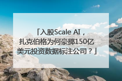 入股Scale AI，扎克伯格为何豪掷150亿美元投资数据标注公司？