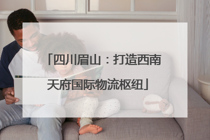 四川眉山：打造西南天府国际物流枢纽