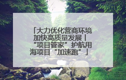 大力优化营商环境 加快高质量发展丨“项目管家”护航用海项目“加速跑”