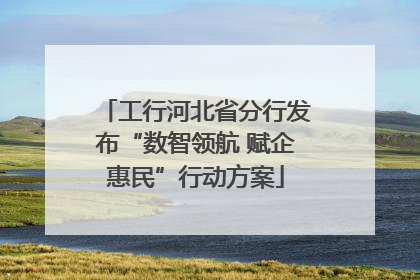 工行河北省分行发布“数智领航 赋企惠民”行动方案