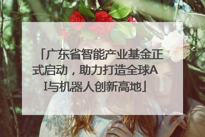 广东省智能产业基金正式启动，助力打造全球AI与机器人创新高地
