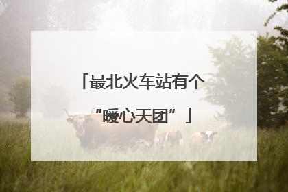 最北火车站有个“暖心天团”