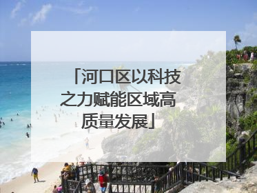 河口区以科技之力赋能区域高质量发展
