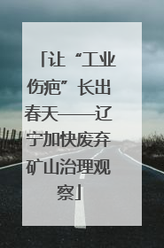 让“工业伤疤”长出春天——辽宁加快废弃矿山治理观察