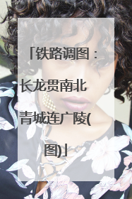 铁路调图：长龙贯南北 青城连广陵(图)