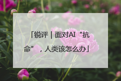 锐评｜面对AI“抗命”，人类该怎么办