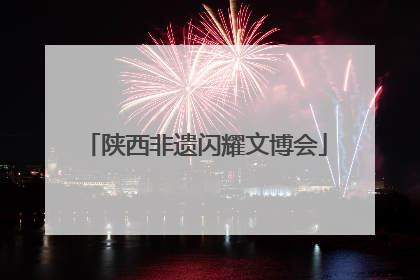 陕西非遗闪耀文博会