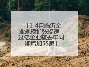 1-4月临沂企业规模扩张提速，过亿企业较去年同期增加55家