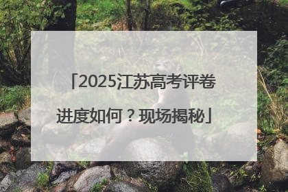 2025江苏高考评卷进度如何？现场揭秘